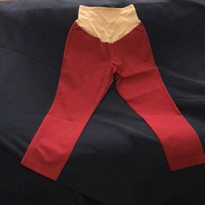 Old Navy full panel maternity Pixie pants